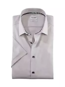 Рубашка OLYMP, серо-коричневый