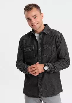 Рубашка Ombre, черная