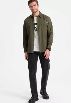 Рубашка Ombre, цвет dark olive