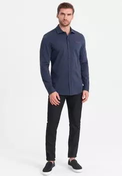 Рубашка Ombre, темно-синий