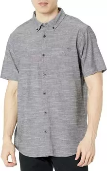 Рубашка One & Only Stretch Short Sleeve Woven Hurley, черный