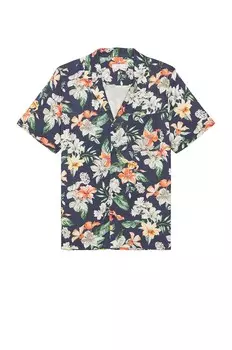 Рубашка onia Convertible Camp, цвет Deep Navy Multi