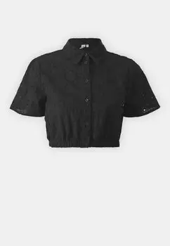 Рубашка Onlkala Alicia Short Shirt Only, черная
