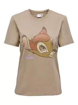 Рубашка ONLY BAMBI, темно-бежевый