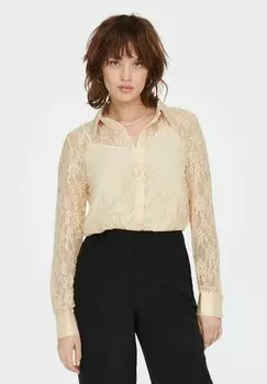 Рубашка ONLY, бежевый