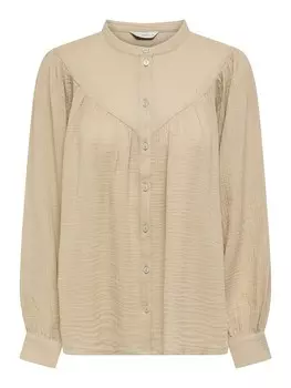 Рубашка ONLY Blouse PERRA, темно-бежевый