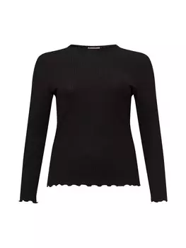 Рубашка ONLY Carmakoma Ally, черный