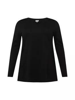 Рубашка ONLY Carmakoma Bonnie, черный