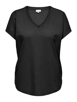 Рубашка ONLY Carmakoma CARASIA, пятнистый черный