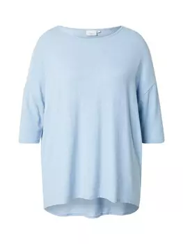 Рубашка ONLY Carmakoma CARLamour, светло-синий