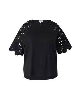 Рубашка ONLY Carmakoma CARLina, черный