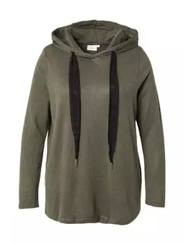 Рубашка ONLY Carmakoma CARMALBA, темно-зеленый