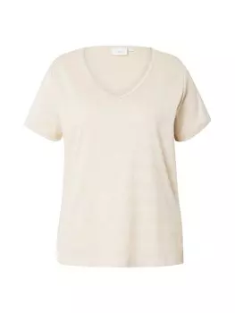 Рубашка ONLY Carmakoma CARMELODI, бежевый