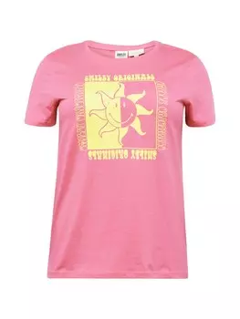 Рубашка ONLY Carmakoma CARSMILEY, розовый