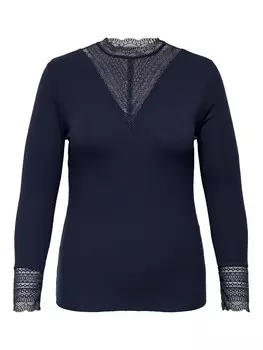 Рубашка ONLY Carmakoma CARTilde, ночной синий