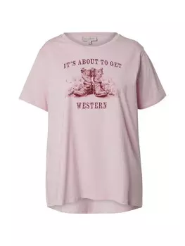 Рубашка ONLY Carmakoma CARWESTY, розовый