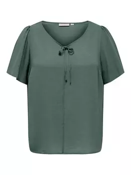 Рубашка ONLY Carmakoma, изумруд