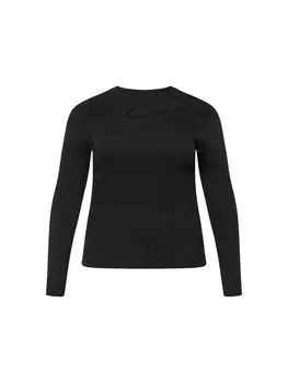 Рубашка ONLY Carmakoma Nussa, черный