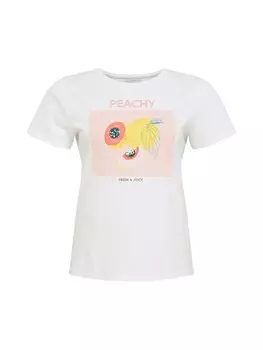 Рубашка ONLY Carmakoma Reli, белый