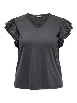 Рубашка ONLY Carmakoma, серый