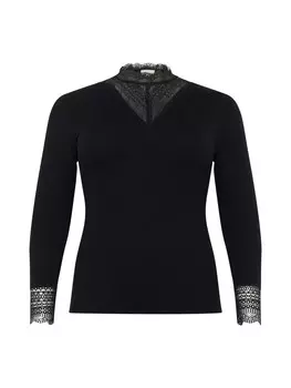 Рубашка ONLY Carmakoma Tilde, черный