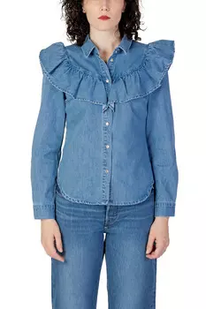 Рубашка ONLY джинсовая, синий
