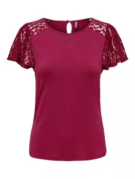 Рубашка ONLY Kanye, красное вино