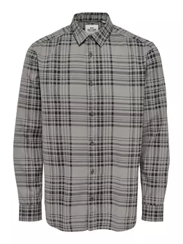 Рубашка ONLY Kariertes aus Twill Baumwolle ONSAXL, черный