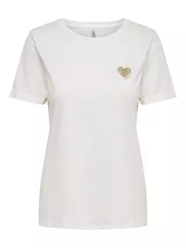 Рубашка ONLY Kita, белый