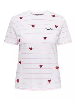 Рубашка ONLY Kita, белый