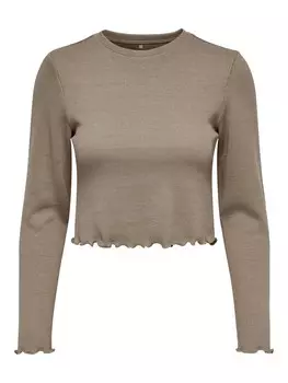 Рубашка ONLY KITTY, коричневый