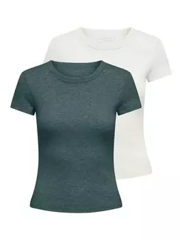 Рубашка ONLY ONLEASY, цвет Fir/White