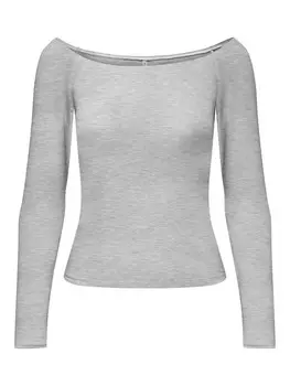 Рубашка ONLY ONLGlamour, светло-серый