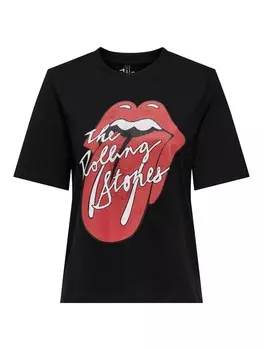 Рубашка ONLY ONLROLLING STONES, черный