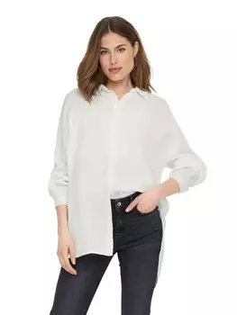 Рубашка ONLY ONLTHYRA OVERSIZED, белый