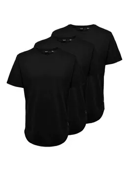 Рубашка Only & Sons, черный