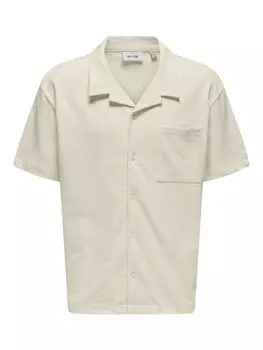 Рубашка Only&Sons, цвет egret