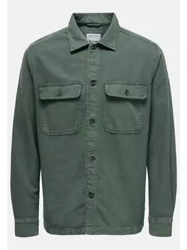 Рубашка Only&Sons Hemd 'Oliver', зеленый