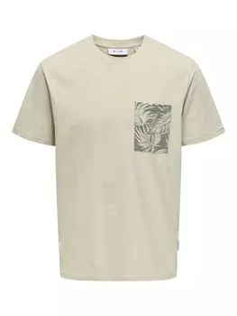Рубашка Only & Sons ONSPerry, бежевый