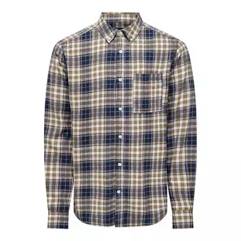 Рубашка Only & Sons Ral Slim Check, разноцветный