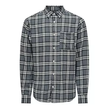 Рубашка Only & Sons Ral Slim Check, серый
