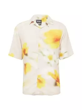 Рубашка Only & Sons Regular fit Button Up ONSALO, бежевый