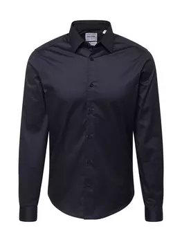Рубашка Only & Sons Slim fit Button Up ONSJORDAN, черный