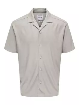 Рубашка Only&Sons, светло-серый