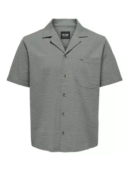 Рубашка Only&Sons, темно-серый