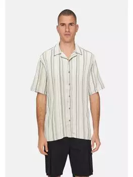 Рубашка Only&Sons, зеленый