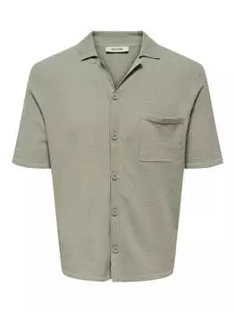 Рубашка Only&Sons, зеленый