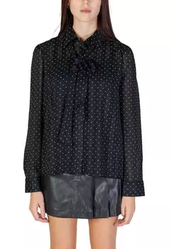 Рубашка ONLY в горошек, черный