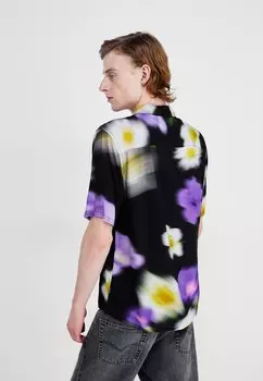 Рубашка Onsalo Blurred Resort Only, черная