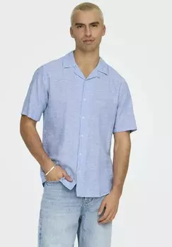 Рубашка ONSCAIDEN LIFE SOLID RESORT Only & Sons, синий